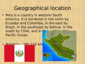 Peru and its geography 2 puslapis