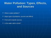 Water Pollution: Types, Effects, and Sources 2 puslapis