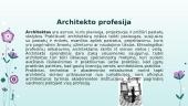 Architekto profesijos ypatumai 2 puslapis