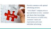 Company presentation﻿ "AAA Baltic reklama" 7 puslapis