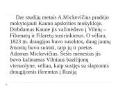 Adomo Mickevičiaus biografija 4 puslapis