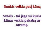 Kūno sunkis ir svoris 14 puslapis