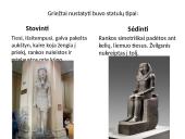 Senovės Egipto menas - skulptūros bei kapų puošyba 3 puslapis
