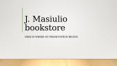 J. Masiulis bookstore