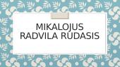 Mikalojus Radvila Rudasis