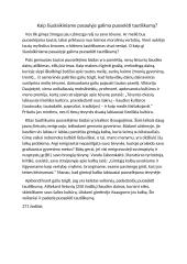 Kaip šiuolaikiniame pasaulyje galima puoselėti tautiškumą?