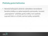 Plaštakos ir jų gestai 14 puslapis