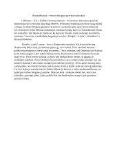 Humaniškumas – esminis žmogaus gyvenimo principas