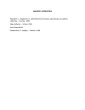A. Fajolis ir jo suformuluotos vadybos funkcijos 10 puslapis
