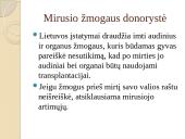 Dializės taikymas ir donorystė 10 puslapis