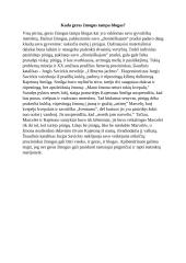 Kada geras žmogus tampa blogas? 