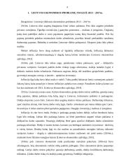 Lietuvos ekonomikos problemos 4 puslapis