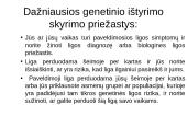 Genetiniai tyrimai 12 puslapis