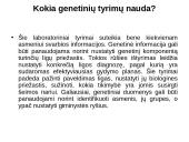 Genetiniai tyrimai 10 puslapis