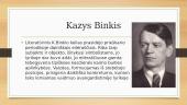 Kazys Binkis. Asmenybė 3 puslapis