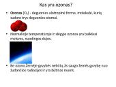 Ozonas bei ozono sluoksnis 3 puslapis