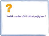 Kas yra fizinis pajėgumas?  4 puslapis