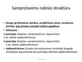 ﻿Samprotavimo rašinio įžanga ir pastraipa 2 puslapis