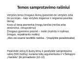 ﻿Samprotavimo rašinio įžanga ir pastraipa 9 puslapis