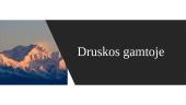 Druskos gamtoje