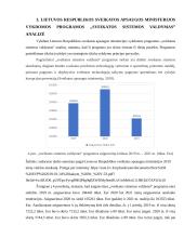 Lietuvos Respublikos sveikatos apsaugos ministerijos vykdomos programos „Sveikatos sistemos valdymas“ įgyvendinimo analizė 10 puslapis