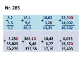 Dešimtainių trupmenų sudėtis 12 puslapis