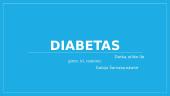 Diabeto tipai, simptomai, gydymas bei komplikacijos