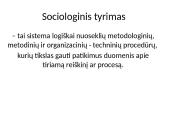  Sociologija - kokybiniai bei kiekybiniai tyrimai 6 puslapis