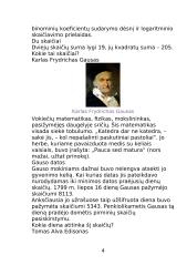 Matematikos galvosūkiai - užduotis 4 puslapis