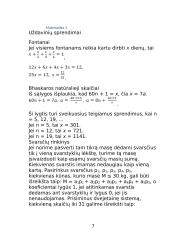 Matematikos galvosūkiai - užduotis 7 puslapis