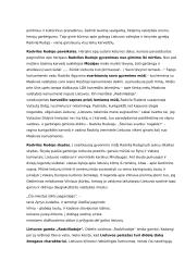 Literatūros epochų aprašymai 5 puslapis