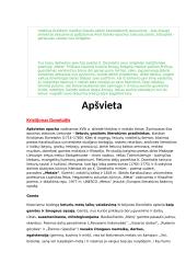 Literatūros epochų aprašymai 9 puslapis