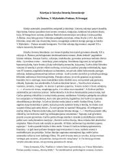 Kūrėjas ir kūryba lietuvių literatūroje