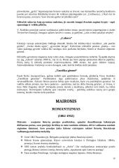 Literatūros kurso kartojimas 19 puslapis