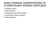 Didžiausios daromos klaidos lietuvių kalbos ir literatūros brandos egzamine  17 puslapis