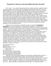 Tarpukario Lietuvos neoromantikų kūrybos bruožai