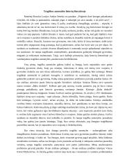 Tragiškos asmenybės lietuvių literatūroje