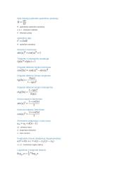 Formulės reikalingos pasiruošti matematikos egzaminui 3 puslapis