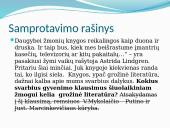 Literatūrinis ir samprotavimo rašinys 7 puslapis