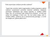 Supervizija socialinio darbo studijose kaip profesinė repeticija 10 puslapis