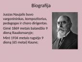 Juozo Naujalio biografija ir kūryba 2 puslapis