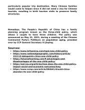 One Child Policy 3 puslapis