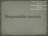 Responsible tourism