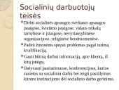 Socialinis darbas, jo pagrindai  11 puslapis
