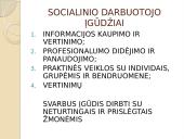 Socialinis darbas, jo pagrindai  9 puslapis