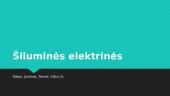 Šiluminės elektrinės, jų pliusai bei minusai