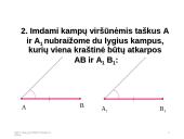 Trikampių lygumo ir panašumo požymiai  16 puslapis