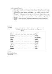 Nuostatų įvertinimas naudojant semantinio diferencialo skalę 4 puslapis