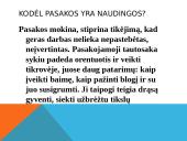 Apie ką kalbama pasakose? 4 puslapis