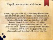 Dainuojanti revoliucija. Brazausko ir Landsbergio vaidmuo 8 puslapis